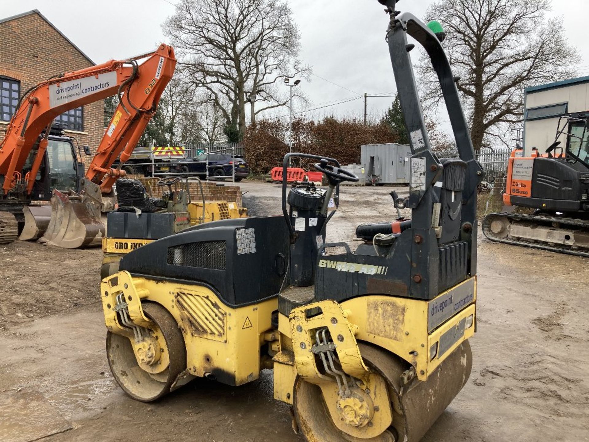 2007 Bomag BW125 AD-4 Tandem Roller - Image 4 of 7