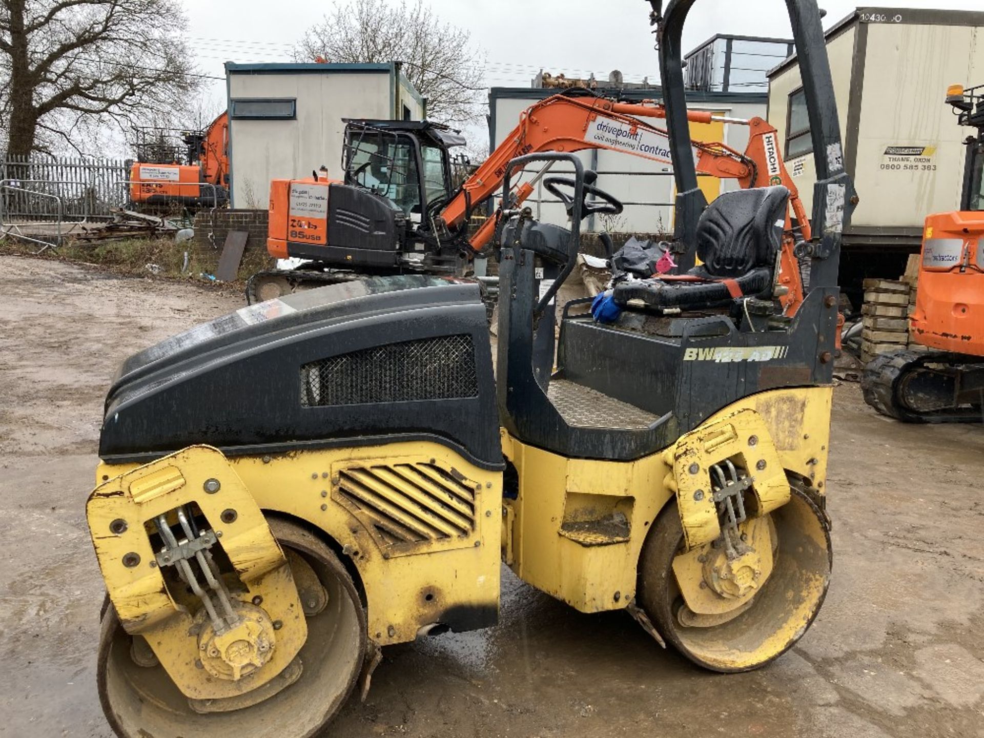 2007 Bomag BW125 AD-4 Tandem Roller - Image 5 of 7