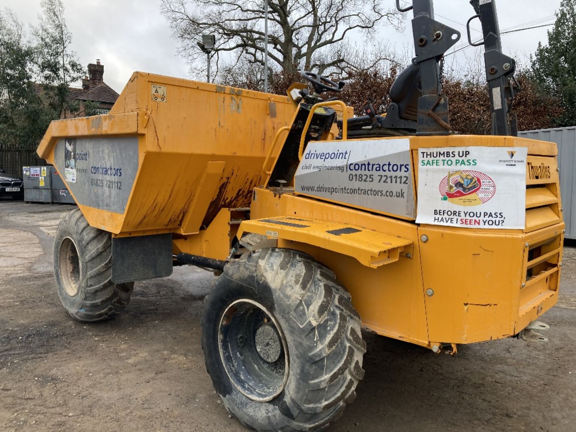 2016 Thwaites 9T forward tip 4X4 Dumper - Image 5 of 11