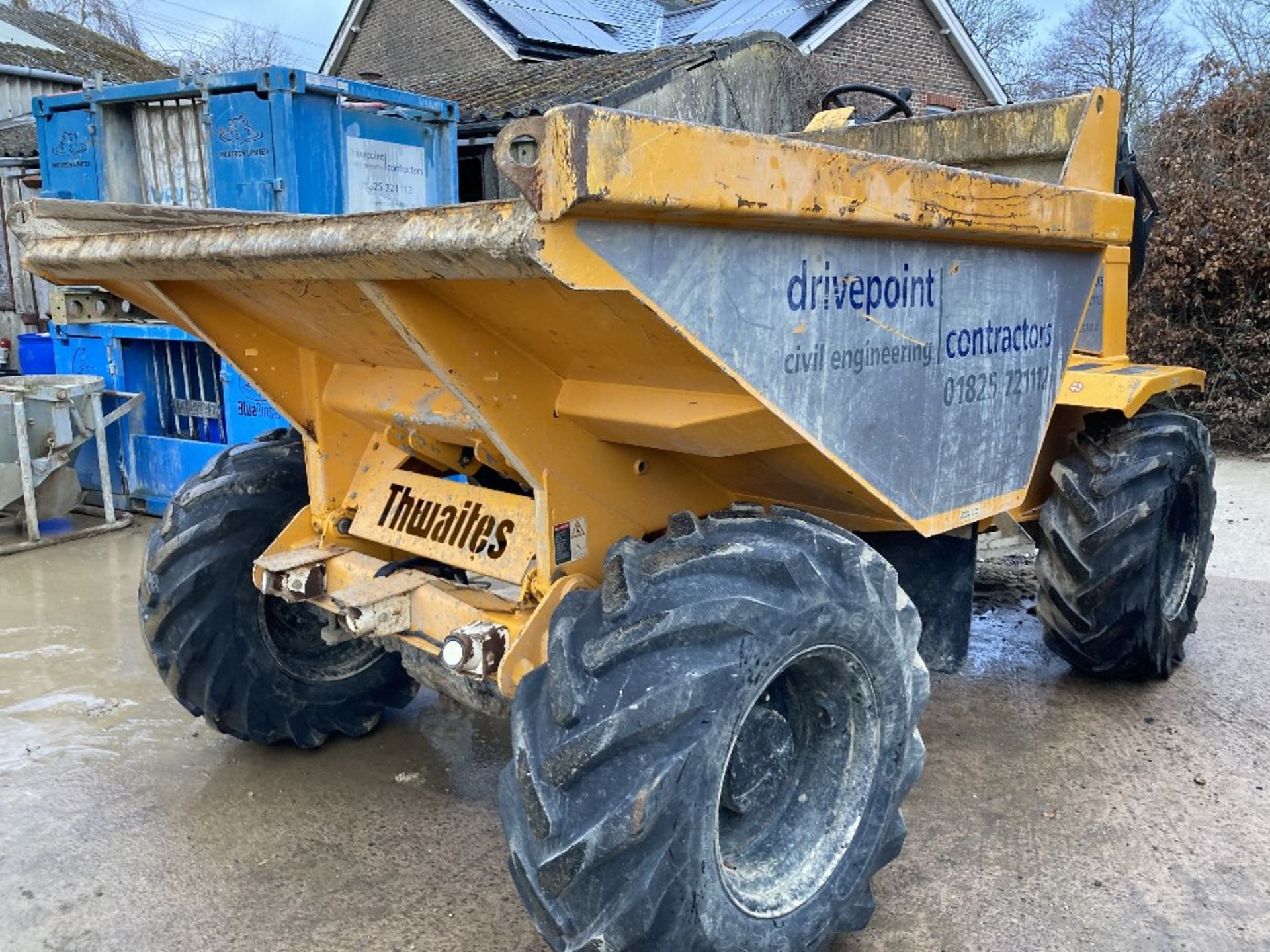 2017 Thwaites 6T forward tip 4X4 Dumper - Image 7 of 10