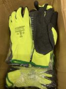 Large Quantity of New Azured Protection Sapphire Thermal Gloves