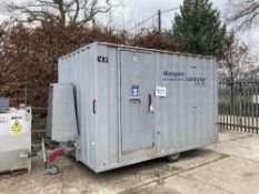 Boss Cabins Ltd Towable Secure Welfare Unit Cabin