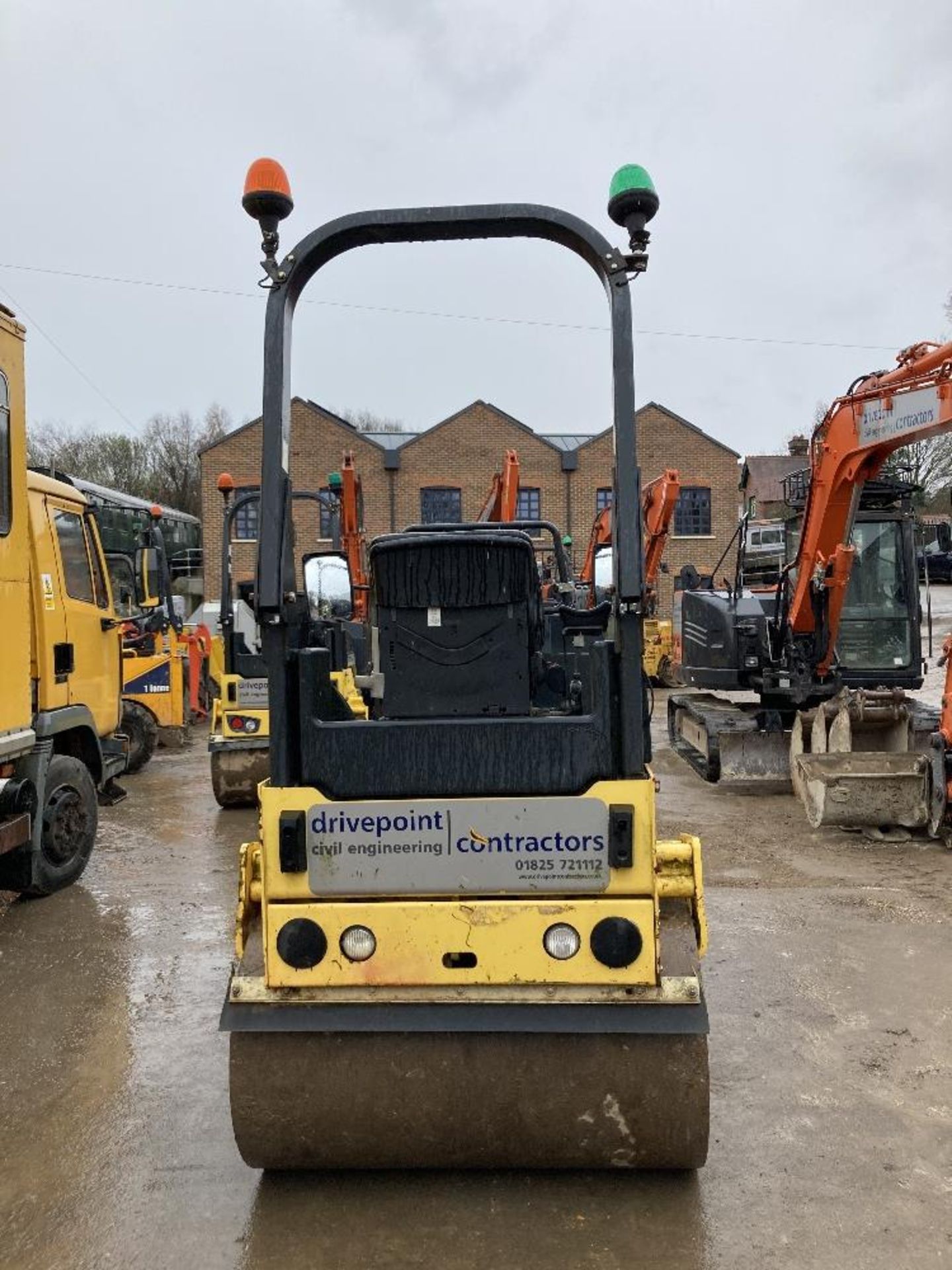 2013 Bomag BW120AD-5 Tandem Vibration Roller - Image 3 of 8