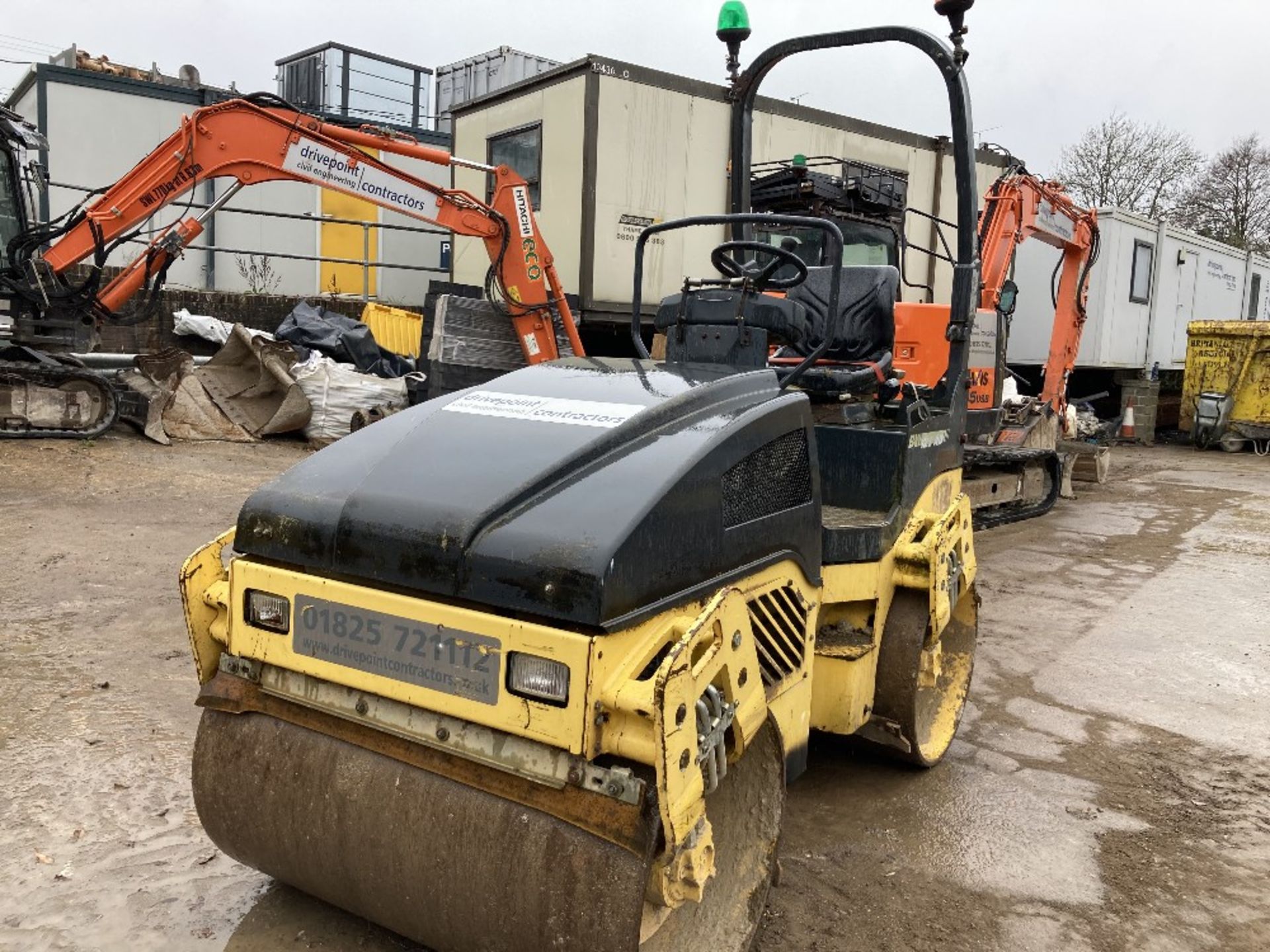 2007 Bomag BW125 AD-4 Tandem Roller - Image 6 of 7