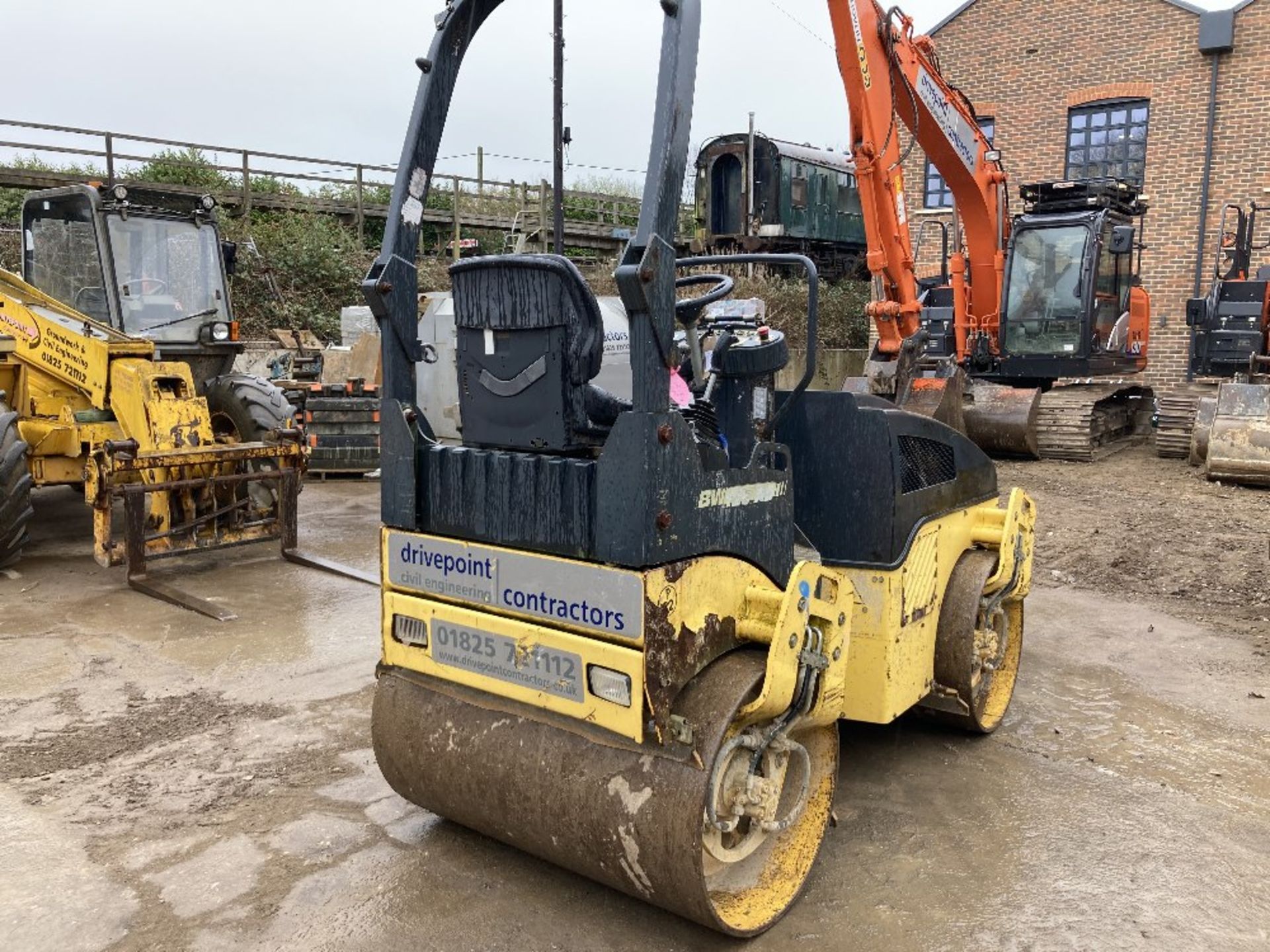 2007 Bomag BW125 AD-4 Tandem Roller - Image 2 of 7