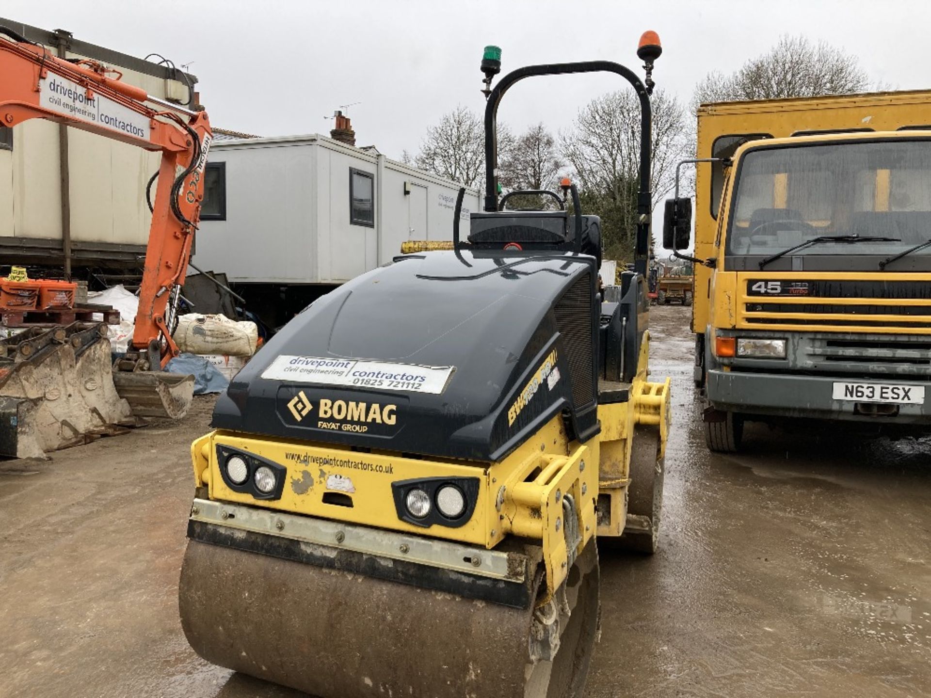 2016 Bomag BW120AD-5 Tandem Vibration Roller - Image 6 of 8