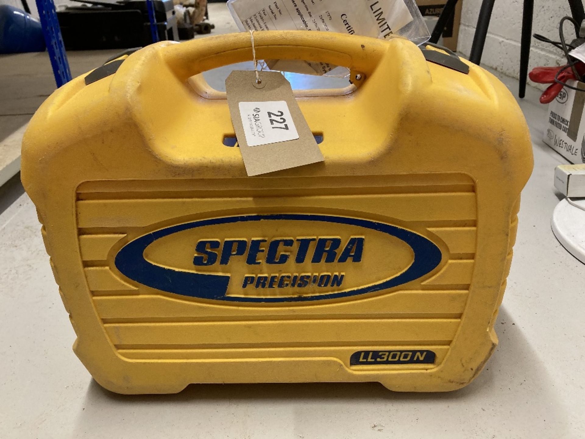 Spectra LL300N Laser Level with Tripod and 5m Staff - Image 8 of 9