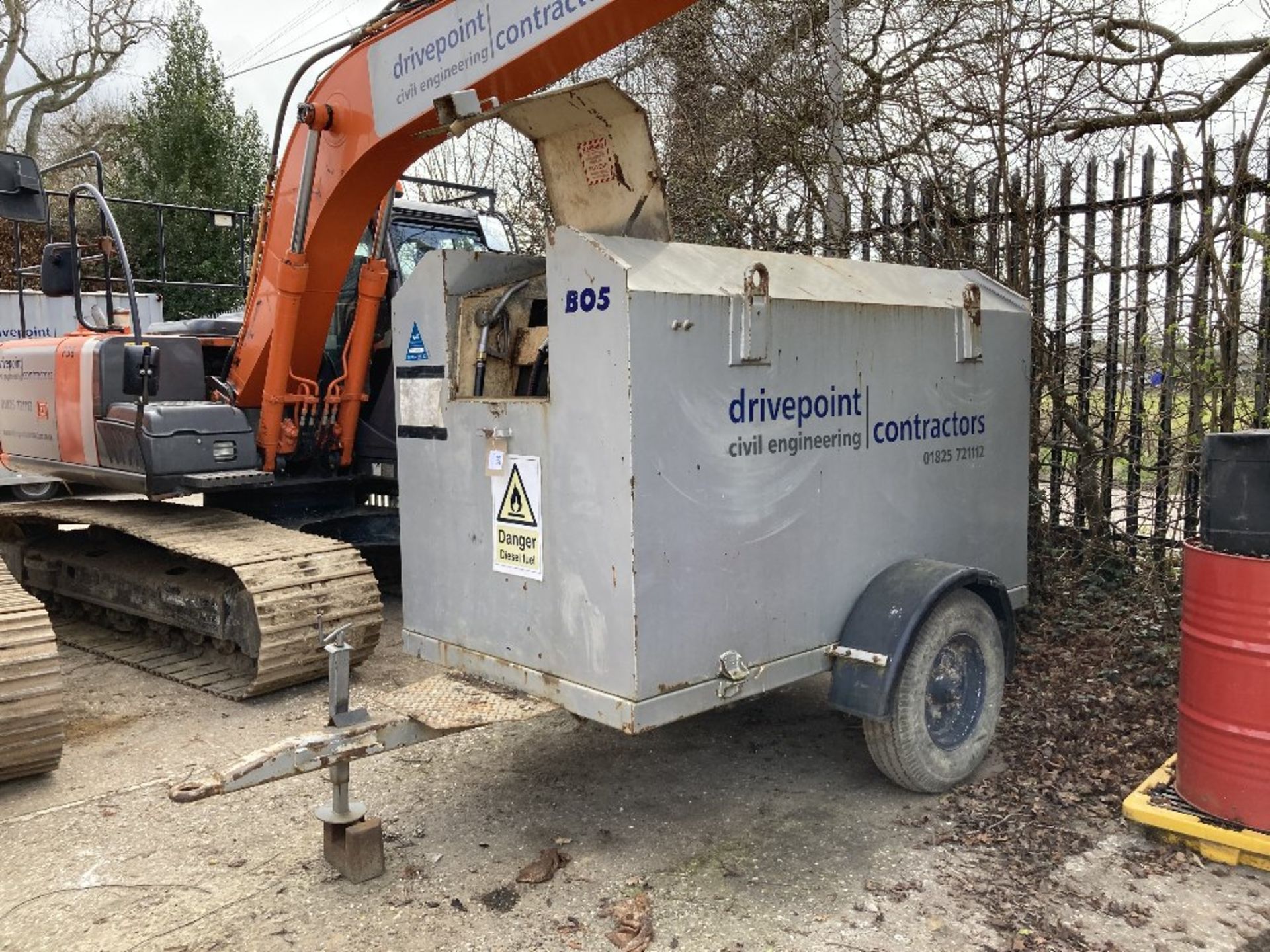 Towable Diesel Fuel Bowser