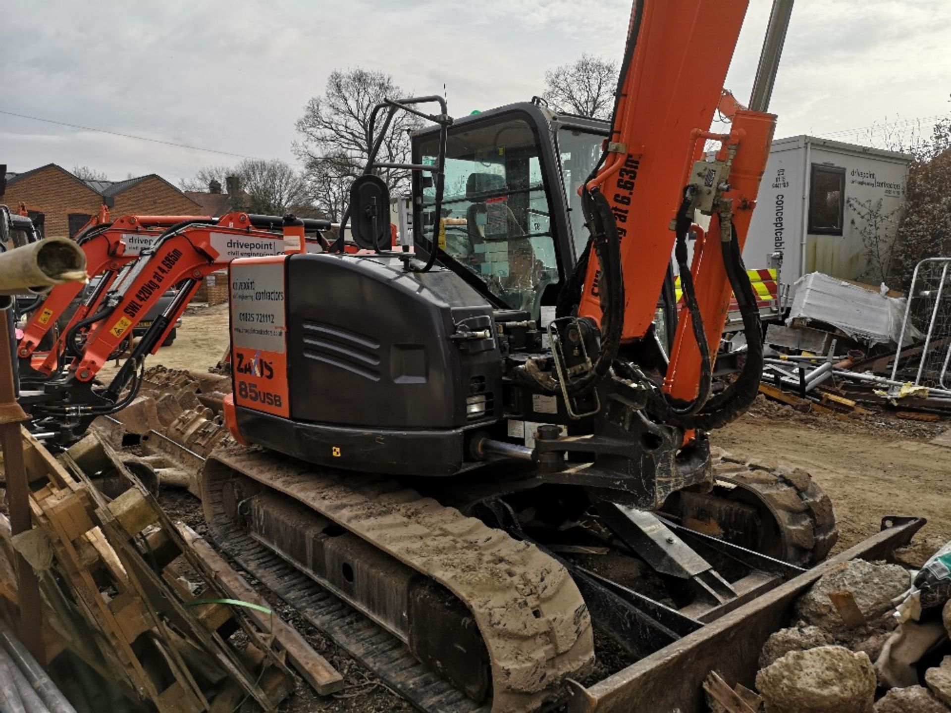 2013 Hitachi ZX85USB-5A Midi Excavator - Image 21 of 21