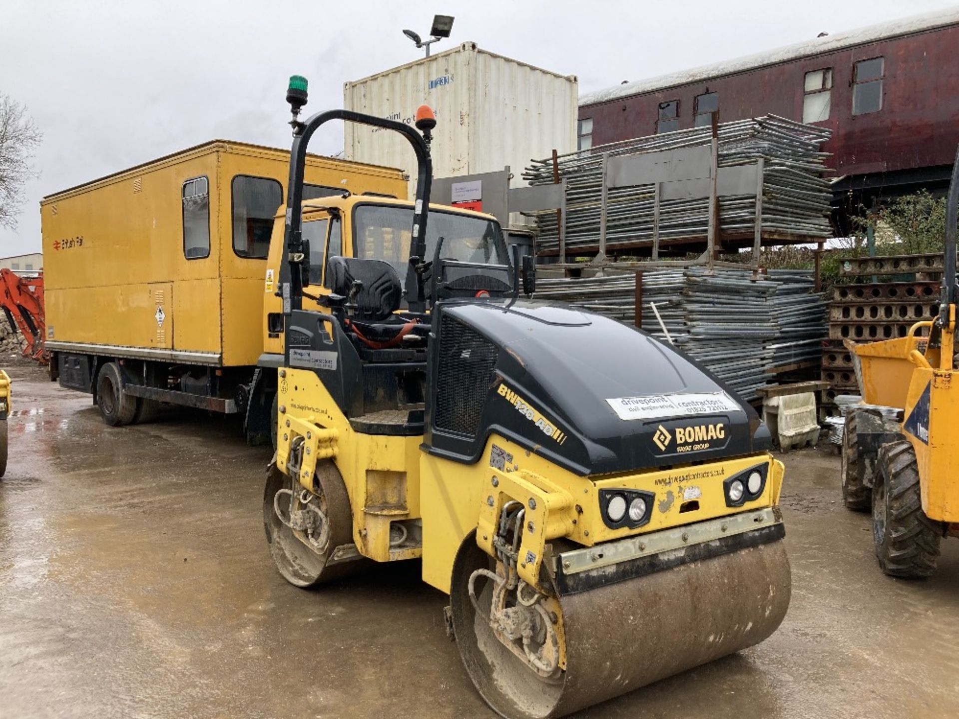 2016 Bomag BW120AD-5 Tandem Vibration Roller