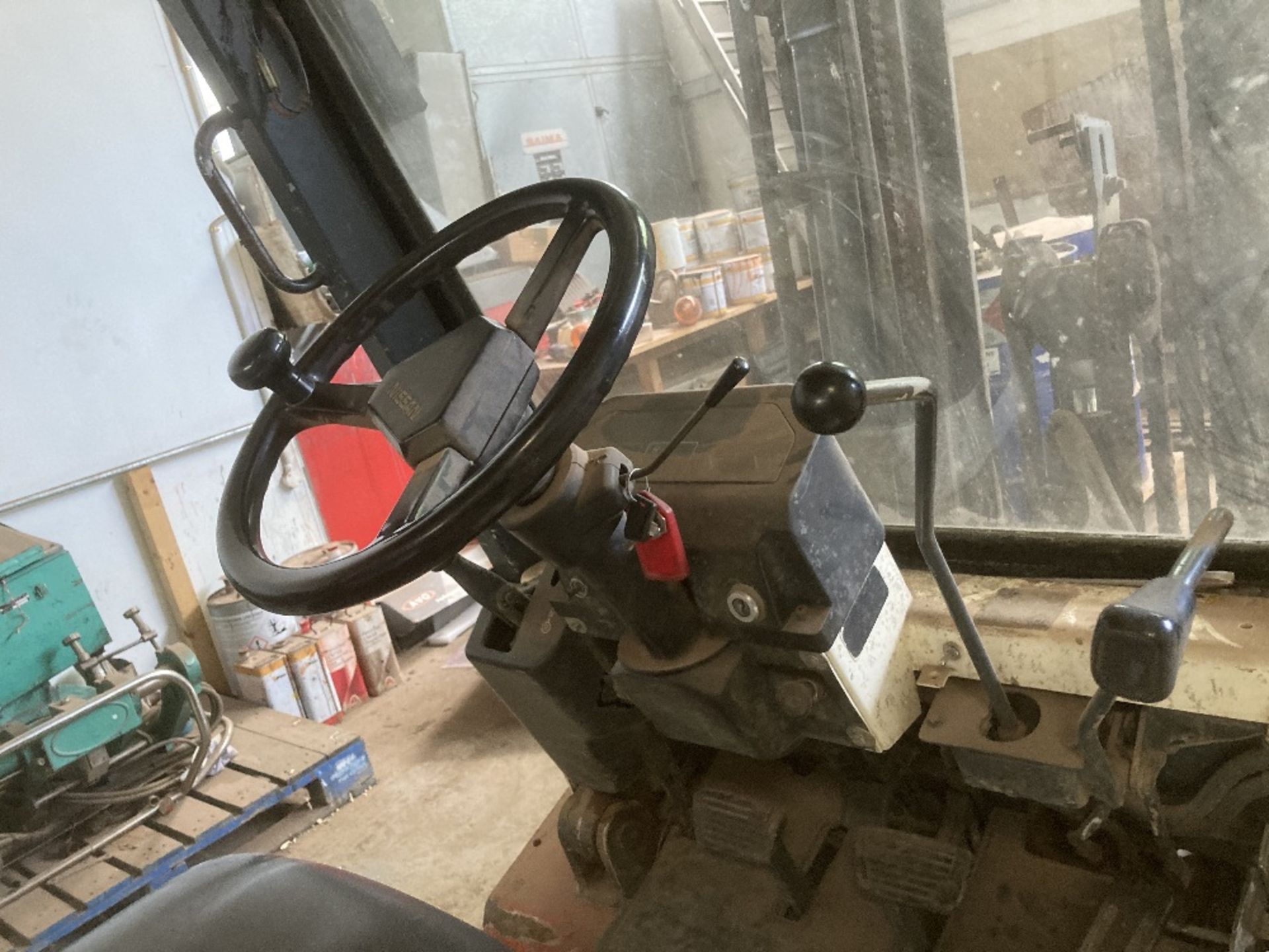 Nissan UJ02A25U Gas Operated Fork Lift Truck - Image 10 of 10