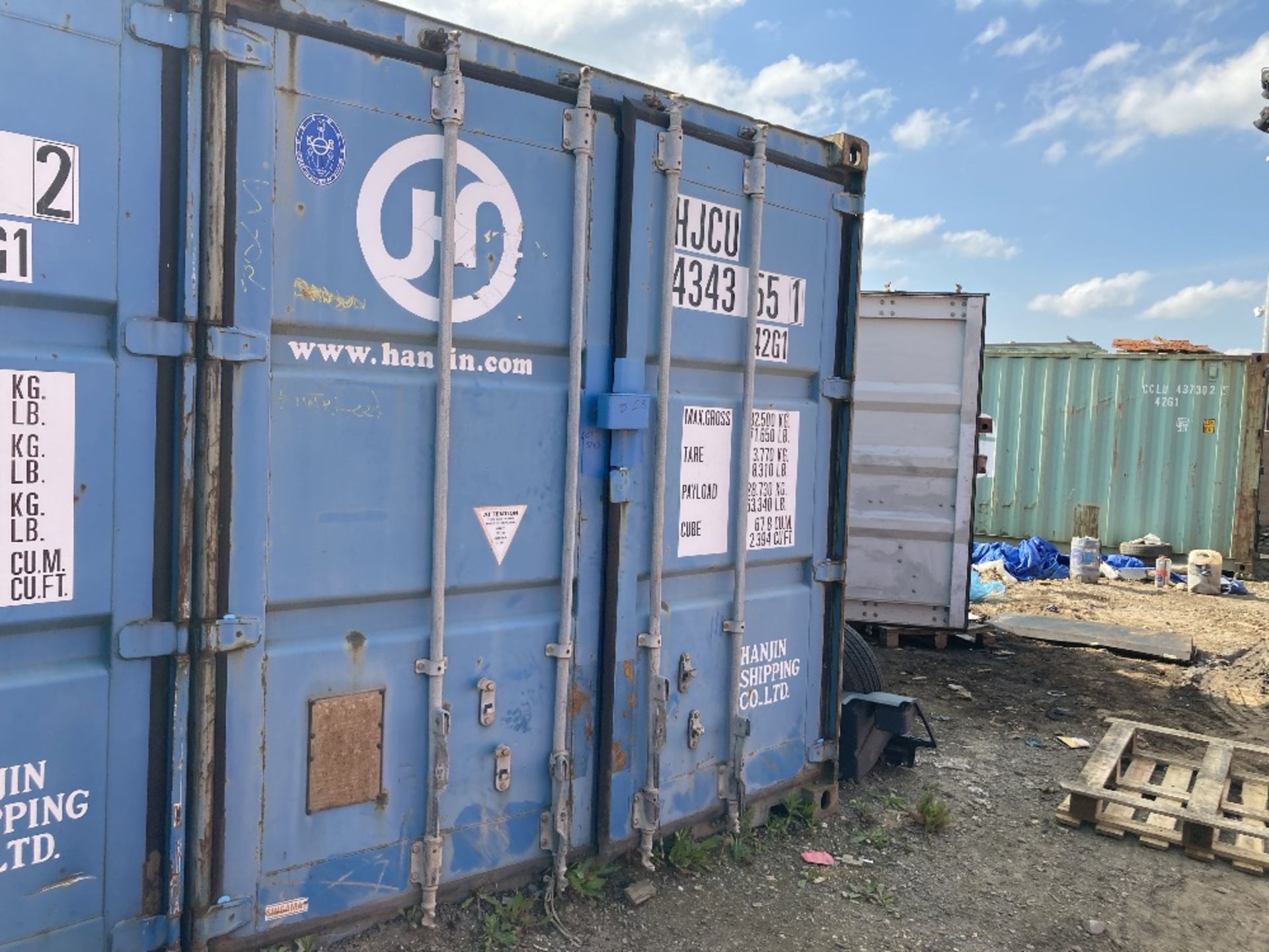 40ft Steel shipping container (Contents are in Lot 544) - Image 2 of 2