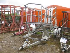 Trenchtec single axle coil trailer