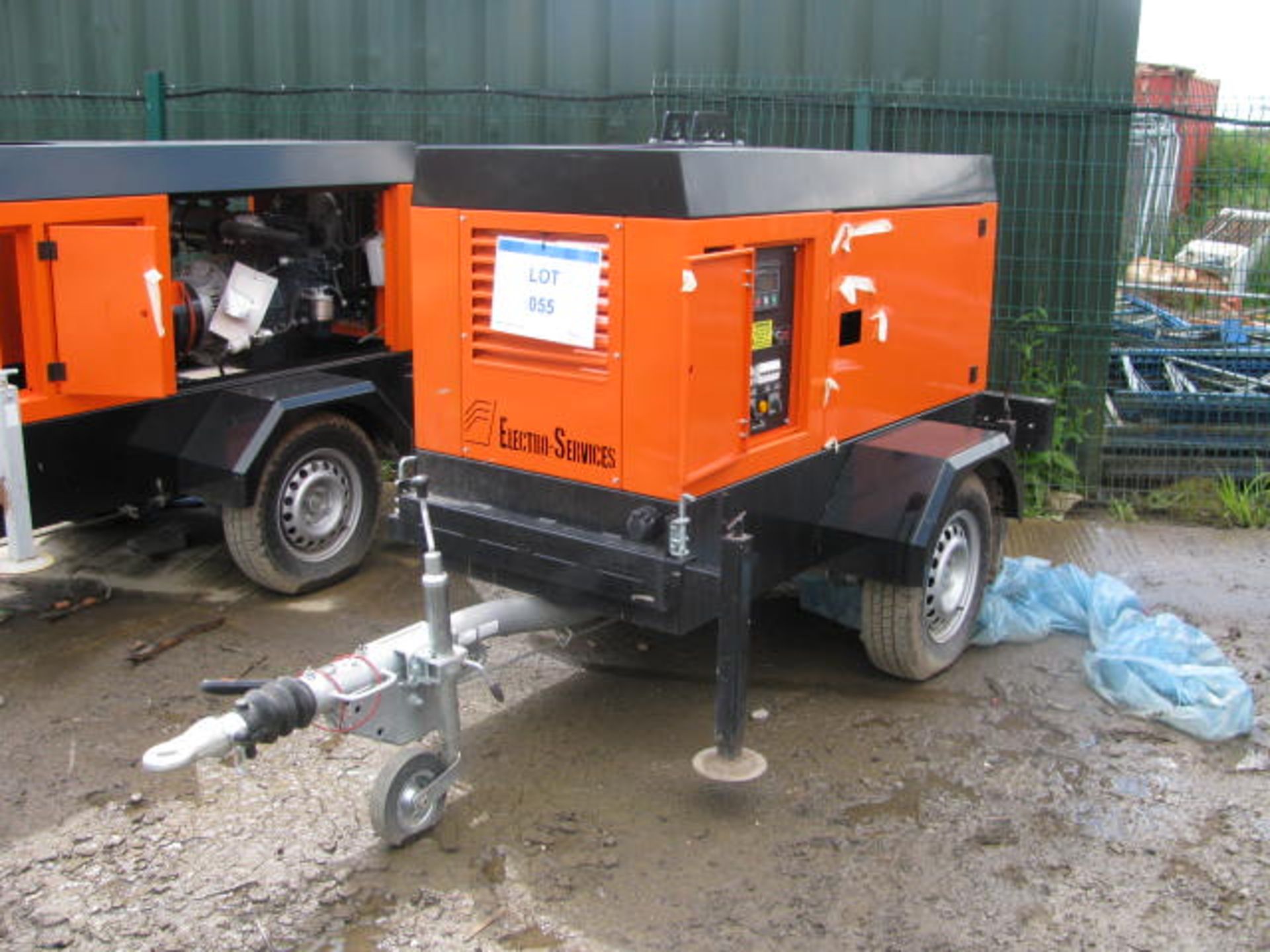 Electro Services lighting tower chassis with Kubota D1105 engine - Image 2 of 6