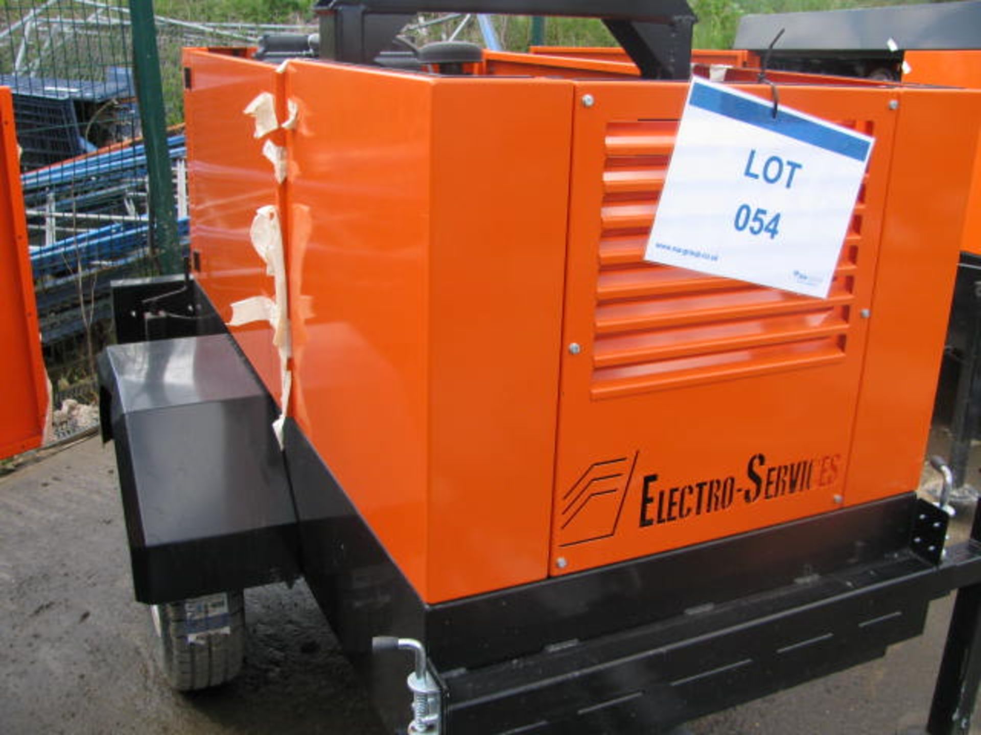 Electro Services lighting tower chassis with Kubota D1105 engine - Image 3 of 5