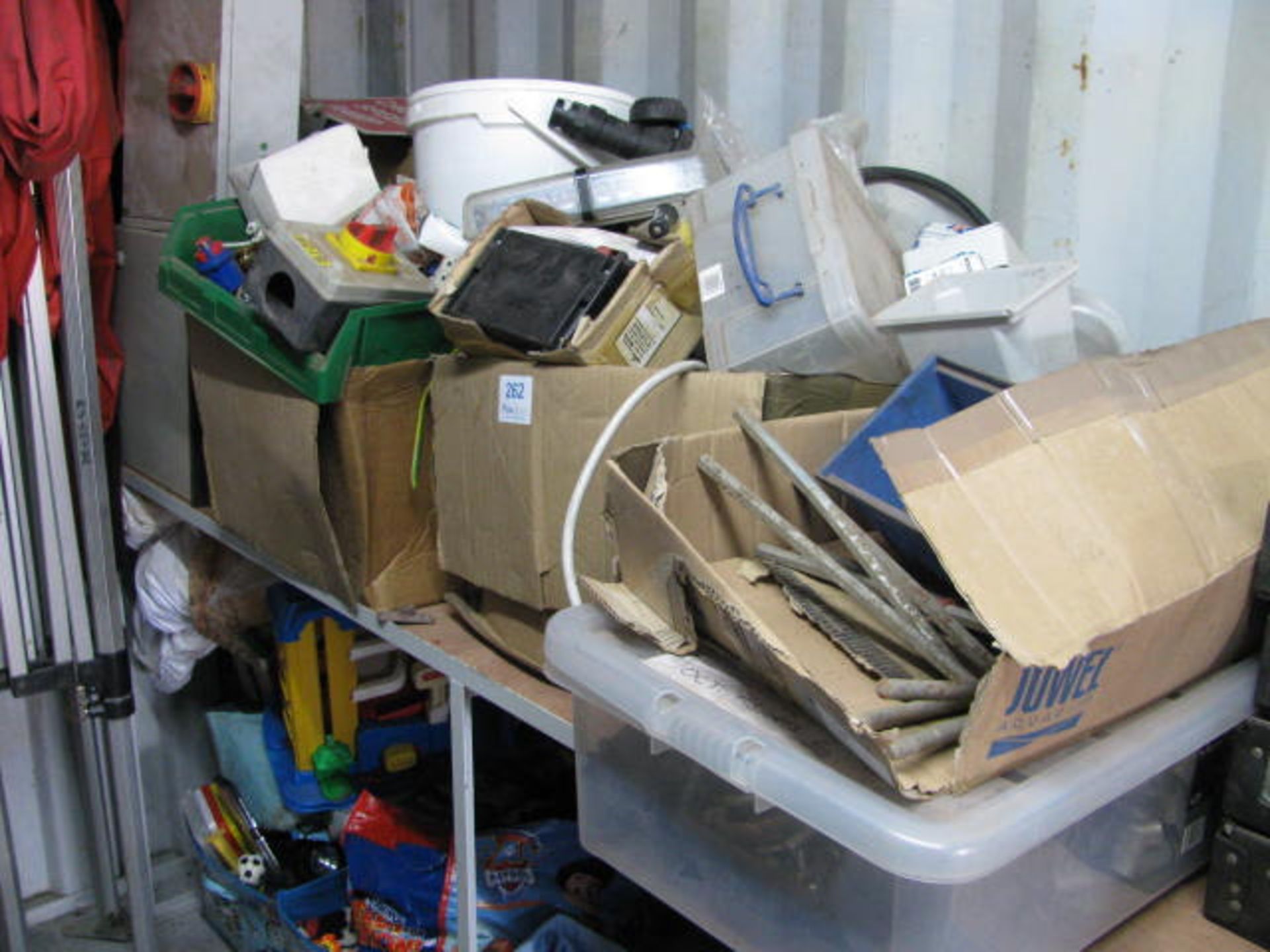 (6) Boxes of miscellaneous fittings and consumables