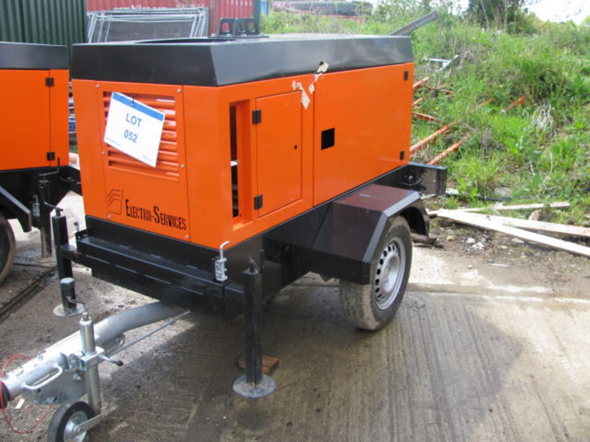 Electro Services lighting tower chassis with Kubota D1105 engine - Image 3 of 6