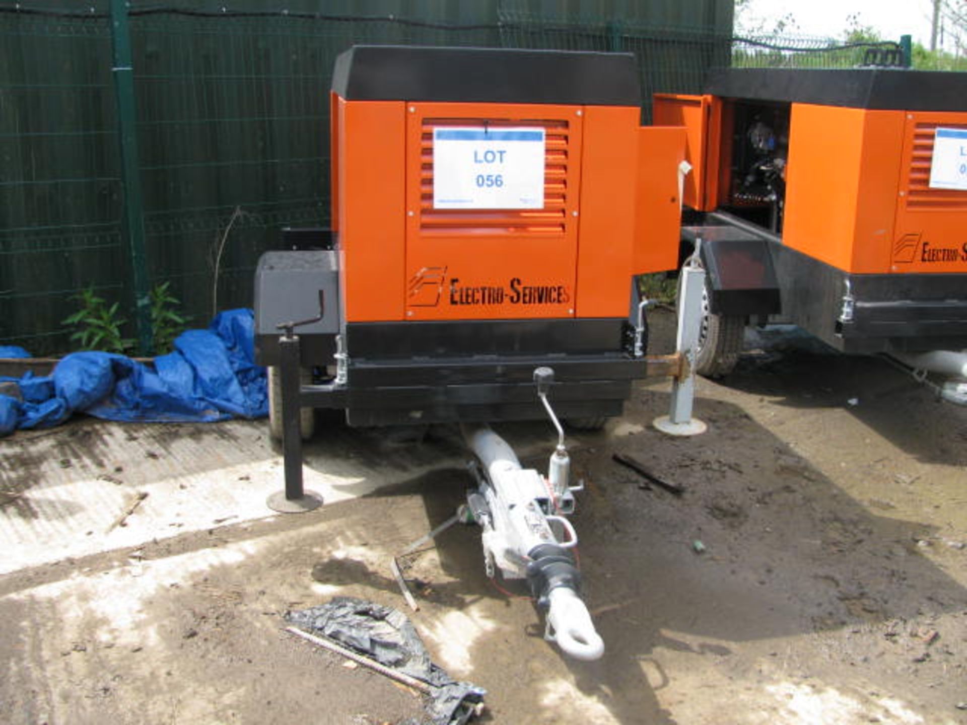 Electro Services lighting tower chassis with Kubota D1105 engine - Image 3 of 5