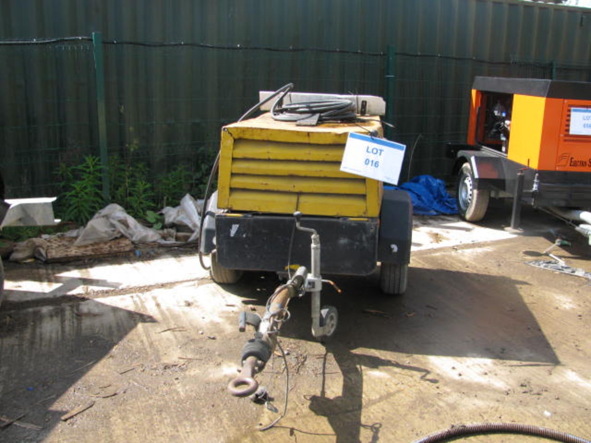 Atlas Copco XAS36 towable compressor