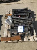 Pallet containing approximately (25) heavy duty bolts with (6) locking pins