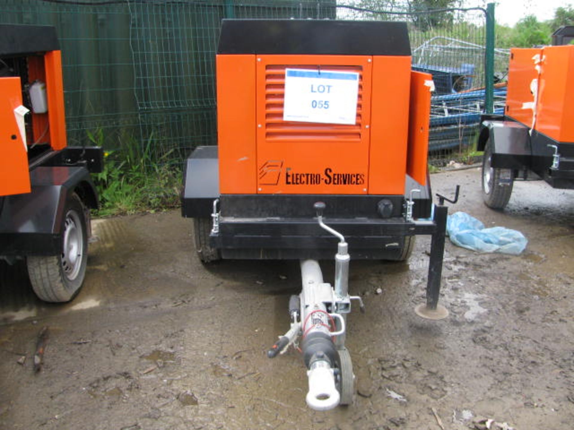 Electro Services lighting tower chassis with Kubota D1105 engine - Image 3 of 6