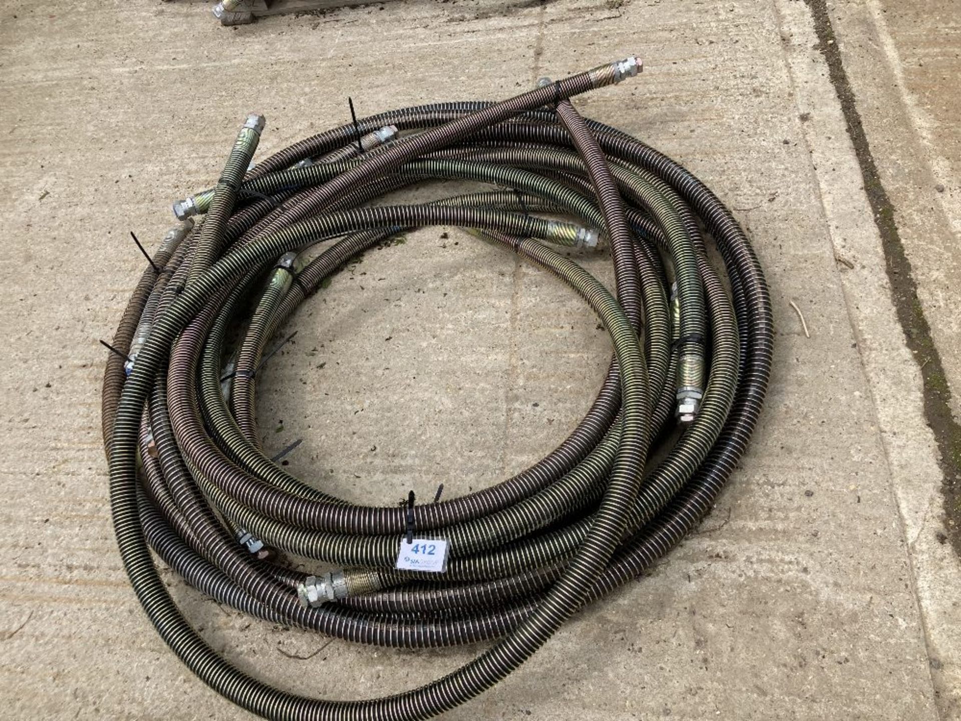 Quantity of (10) Hydraulic Hammer Piping Hoses 1" 400 Bar - Image 2 of 4