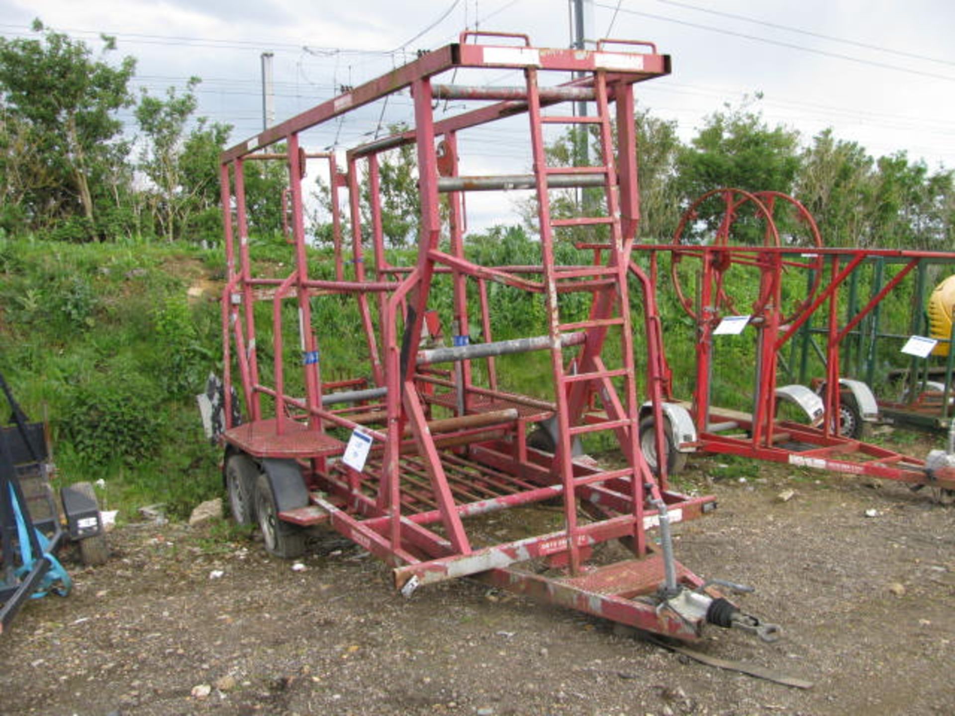 Tandem axle Coil trailer