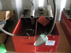 (2) Rothenberger RP50-S pressure test pumps