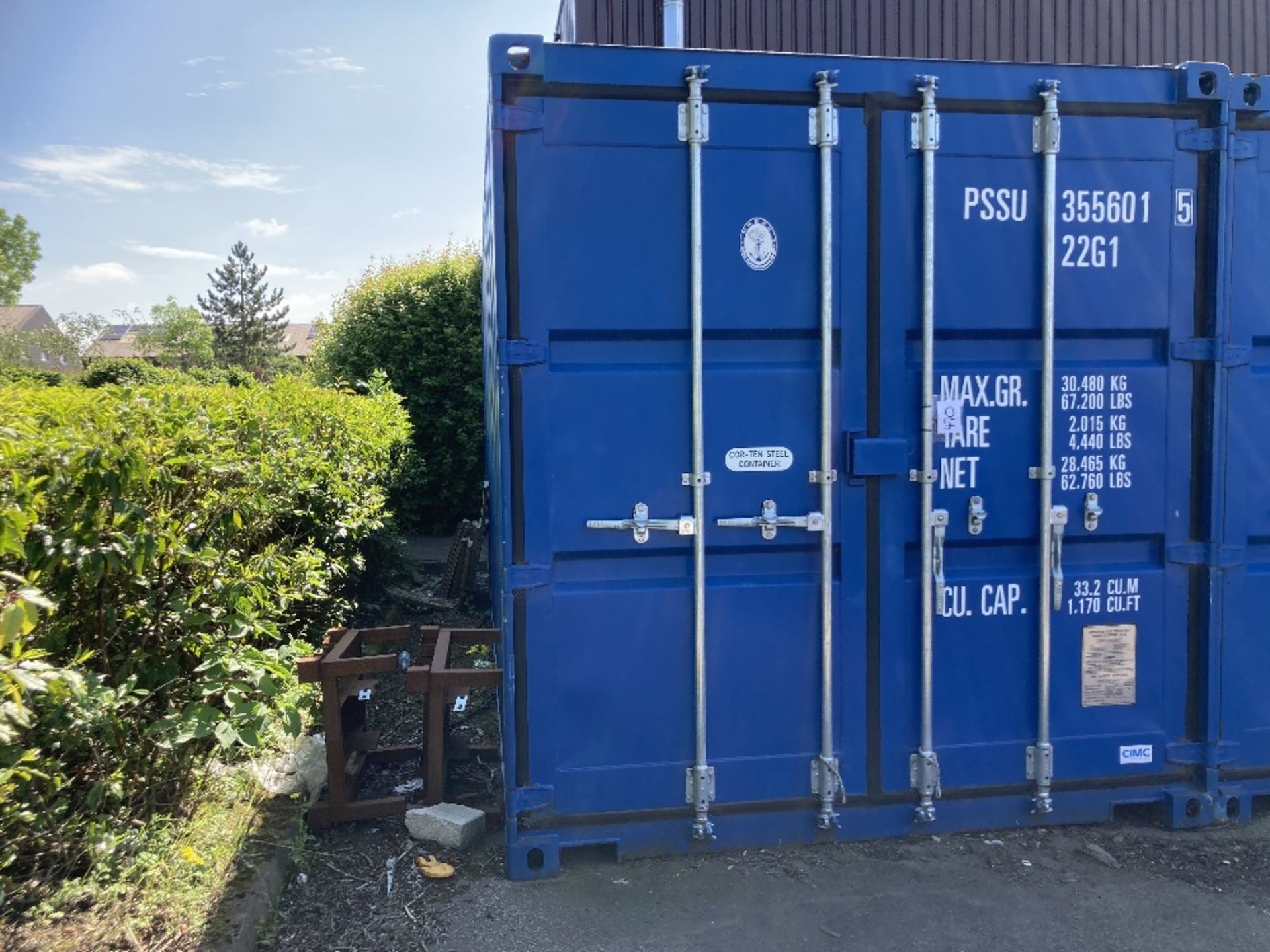 20ft Steel shipping container