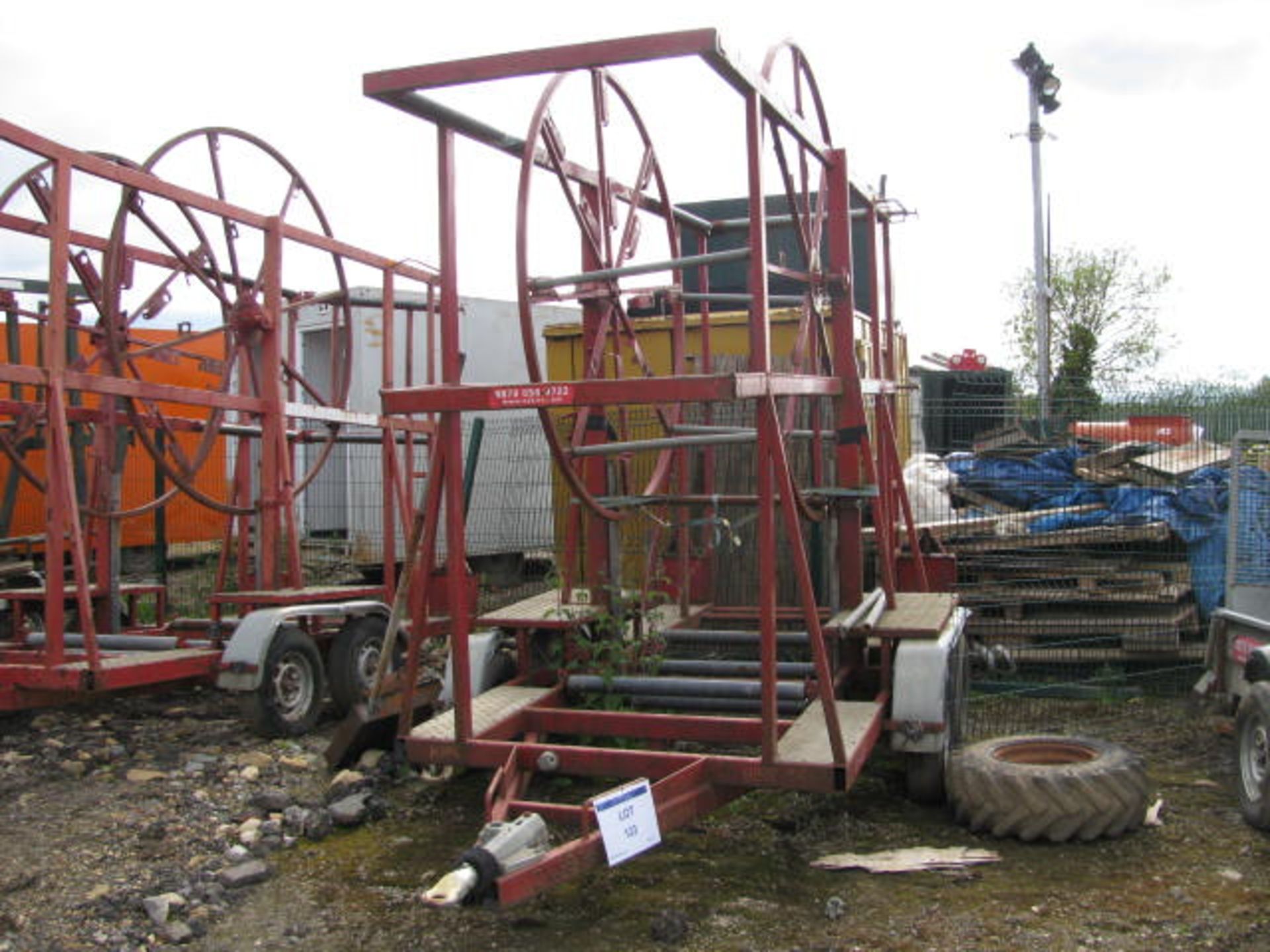 Steve Vick Model 180 tandem axle plant trailer - Image 2 of 5