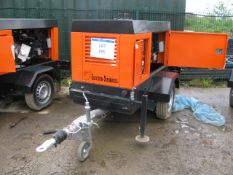 Electro Services lighting tower chassis with Kubota D1105 engine