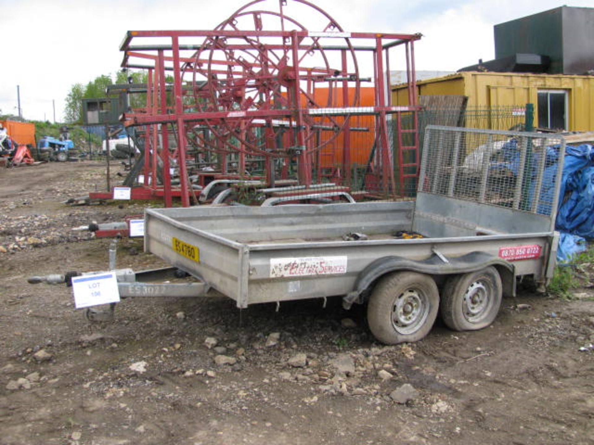 Tandem axle plant trailer - Image 4 of 6