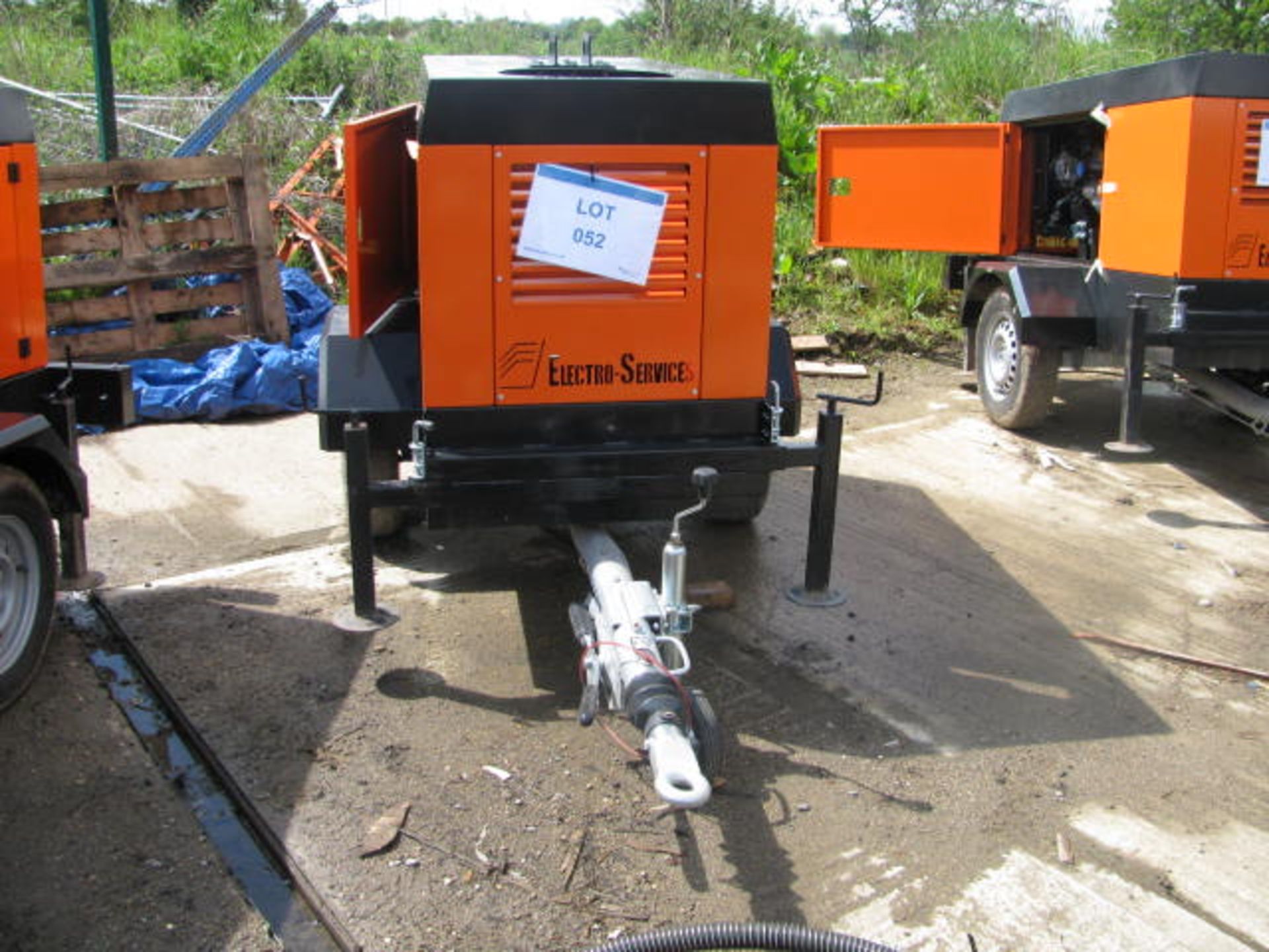 Electro Services lighting tower chassis with Kubota D1105 engine - Image 2 of 6