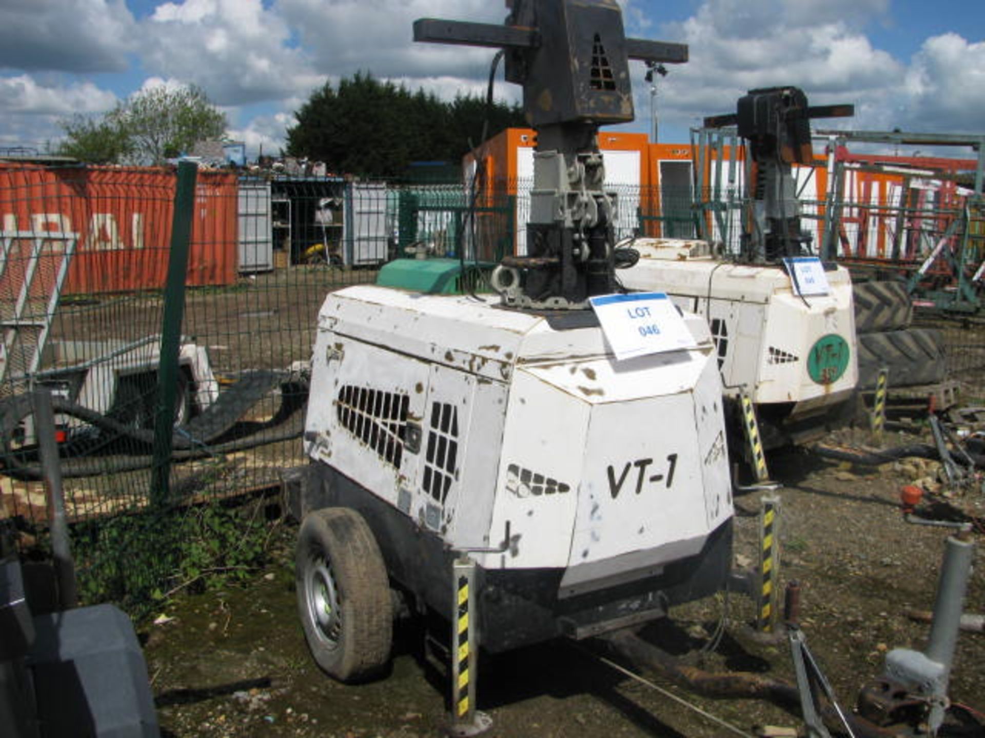 Towerlight Superlight VT1 diesel powered lighting tower - Image 2 of 14