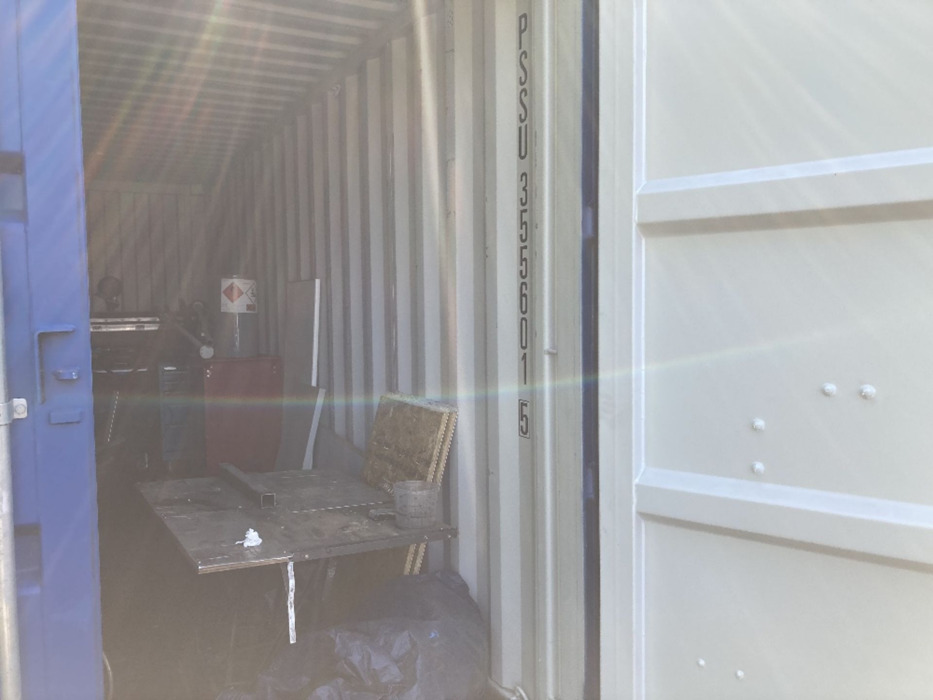 20ft Steel shipping container - Image 3 of 7