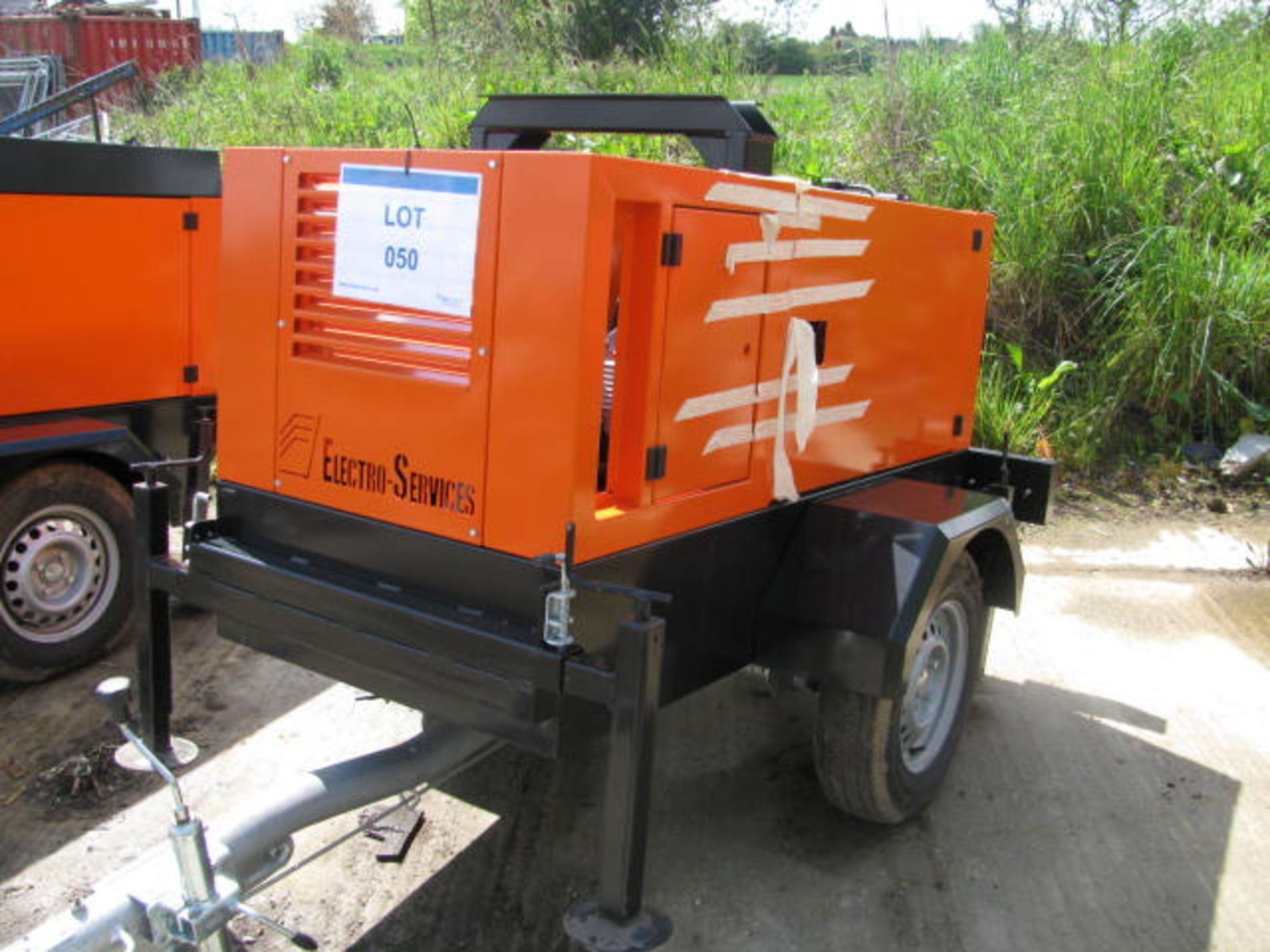 Electro Services lighting tower chassis with Kubota D1105 engine - Image 2 of 5