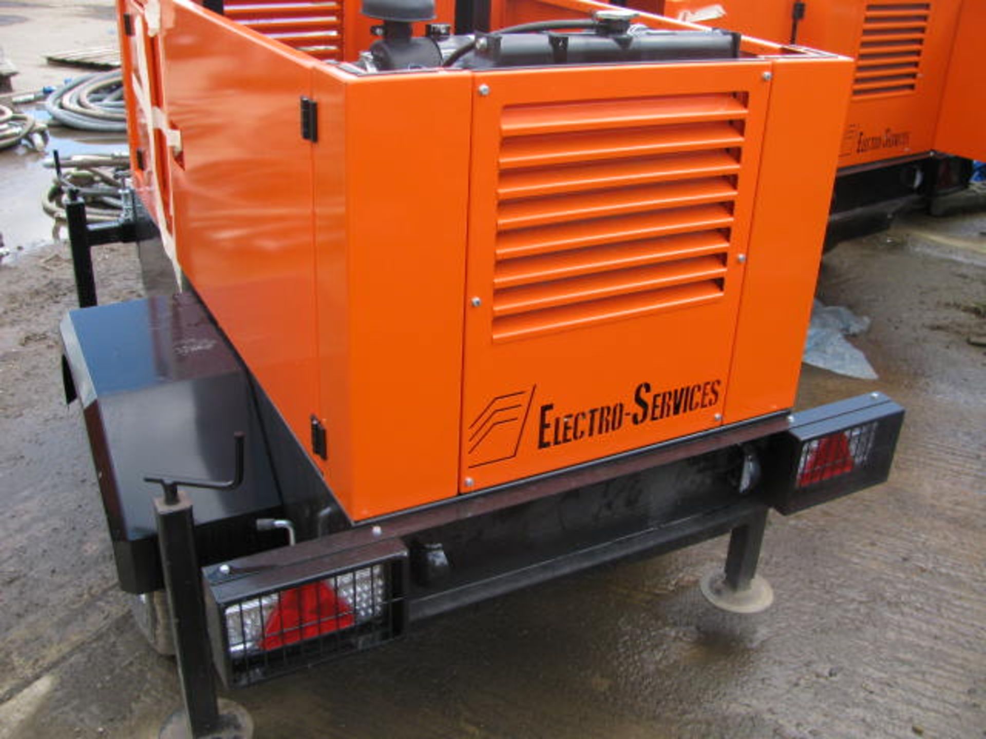 Electro Services lighting tower chassis with Kubota D1105 engine - Image 5 of 5