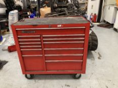 13 Compartment Snap On mobile tool chest with contents