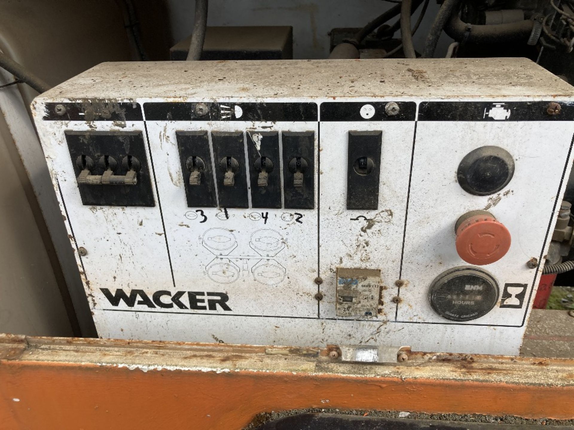 Wacker diesel powered single axle lighting tower - Image 14 of 16