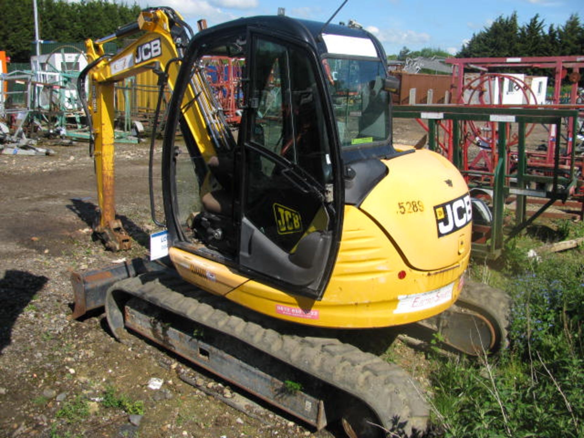 JCB 8085 ZTS rubber tracked excavator - Image 5 of 6