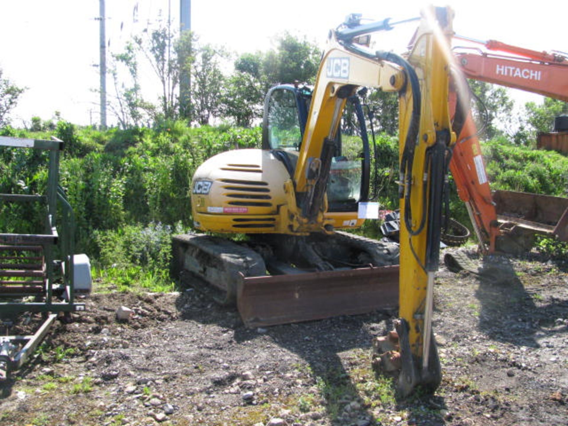 JCB 8085 ZTS rubber tracked excavator - Image 2 of 6