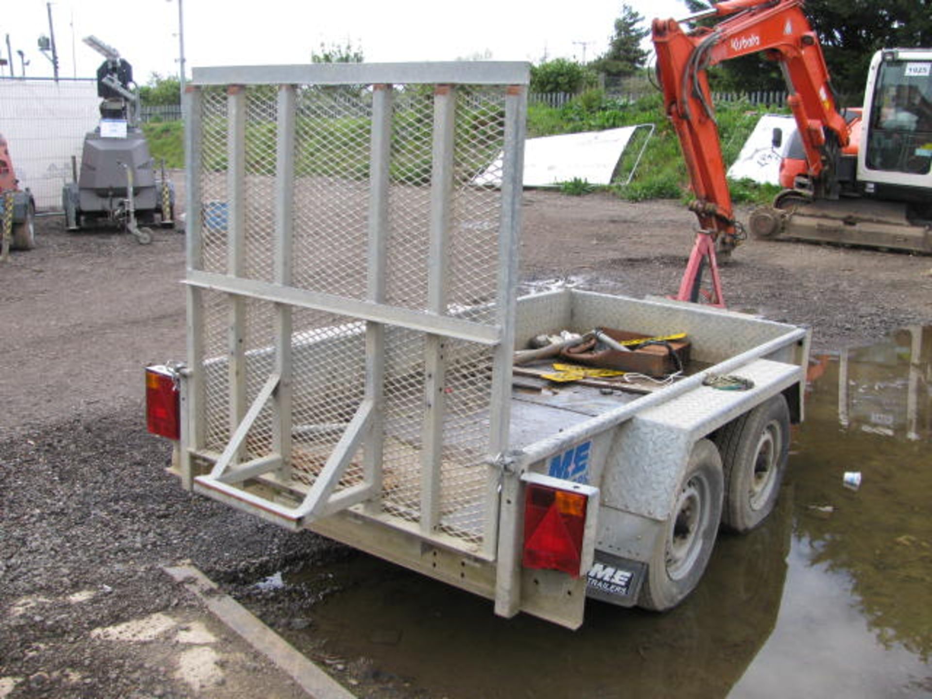 M+E Trailers tandem axle plant trailer - Image 6 of 6