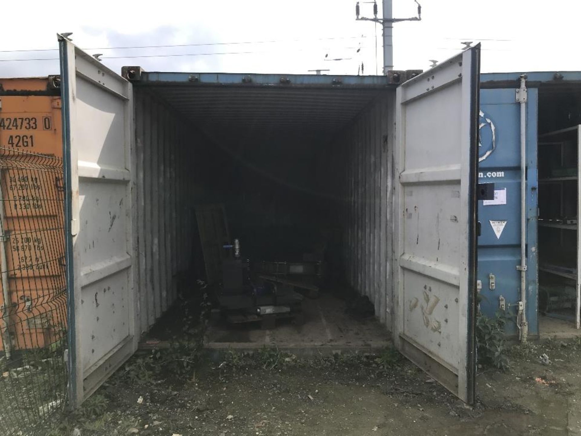 40ft Steel shipping container - Image 5 of 13