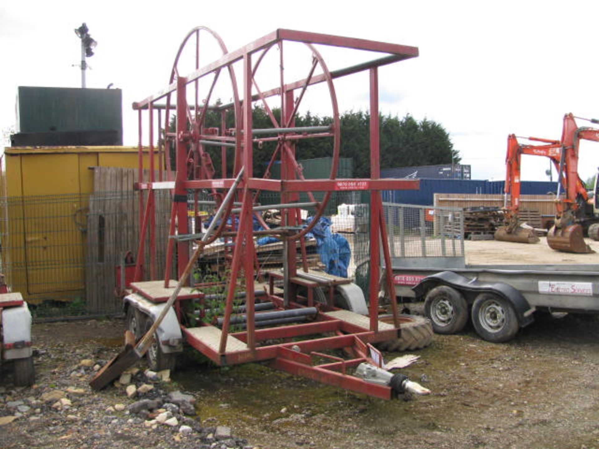 Steve Vick Model 180 tandem axle plant trailer - Image 3 of 5