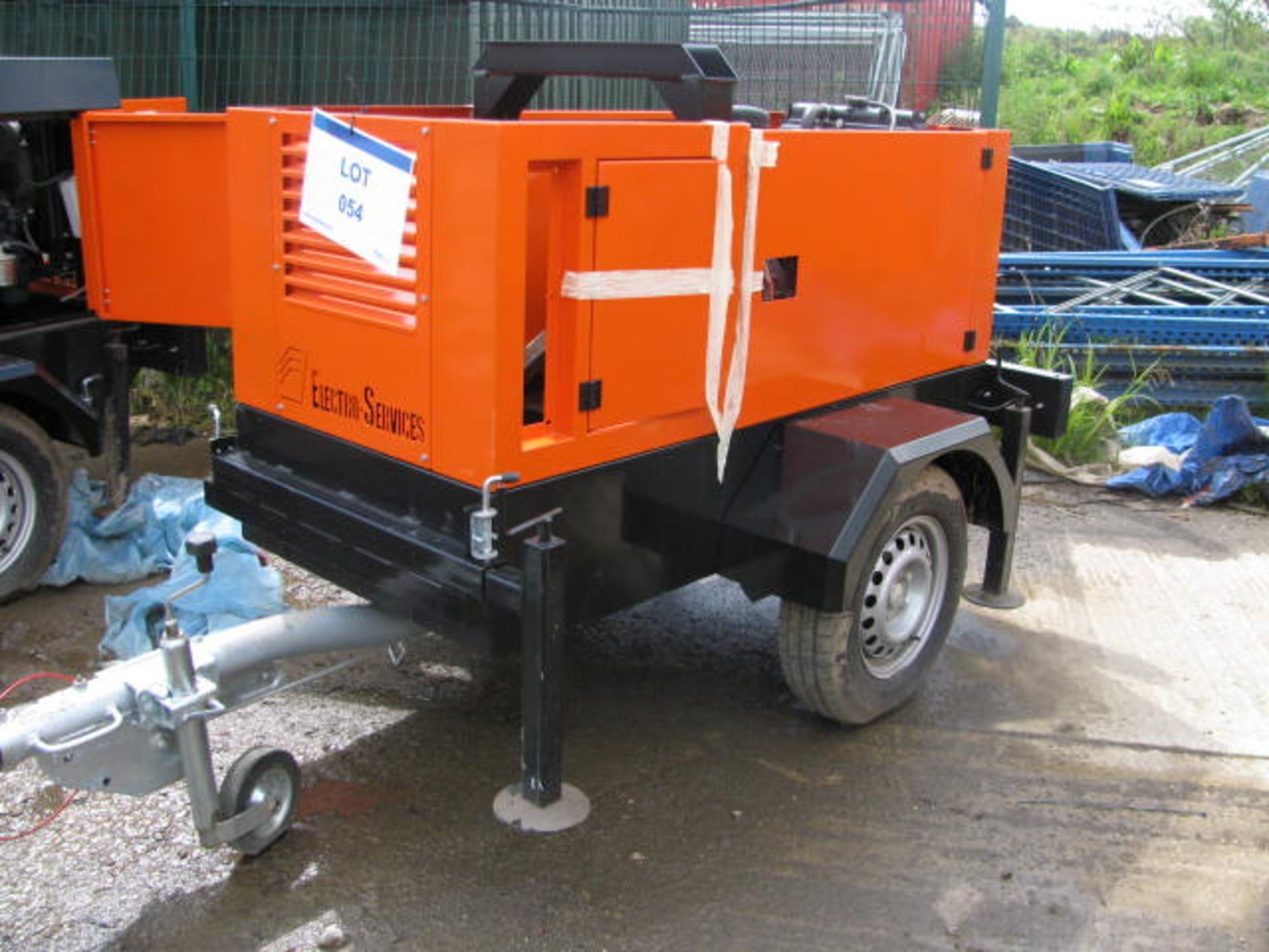 Electro Services lighting tower chassis with Kubota D1105 engine - Image 2 of 5