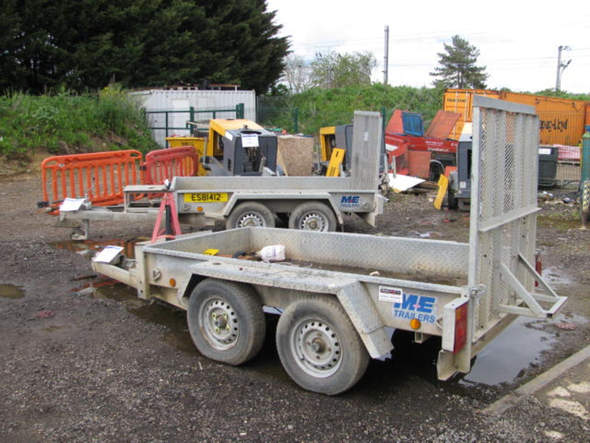 M+E Trailers tandem axle plant trailer - Image 4 of 6