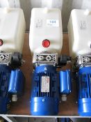 Two Elvem Type 6ML71B4 one pole 3ph electric motors