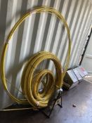 Quantity of fibre glass rodding with (1) RadioDetection Flexi Trace Reel