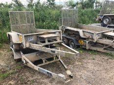 (2) Tandem Axle Plant Trailer M&E and Unbranded