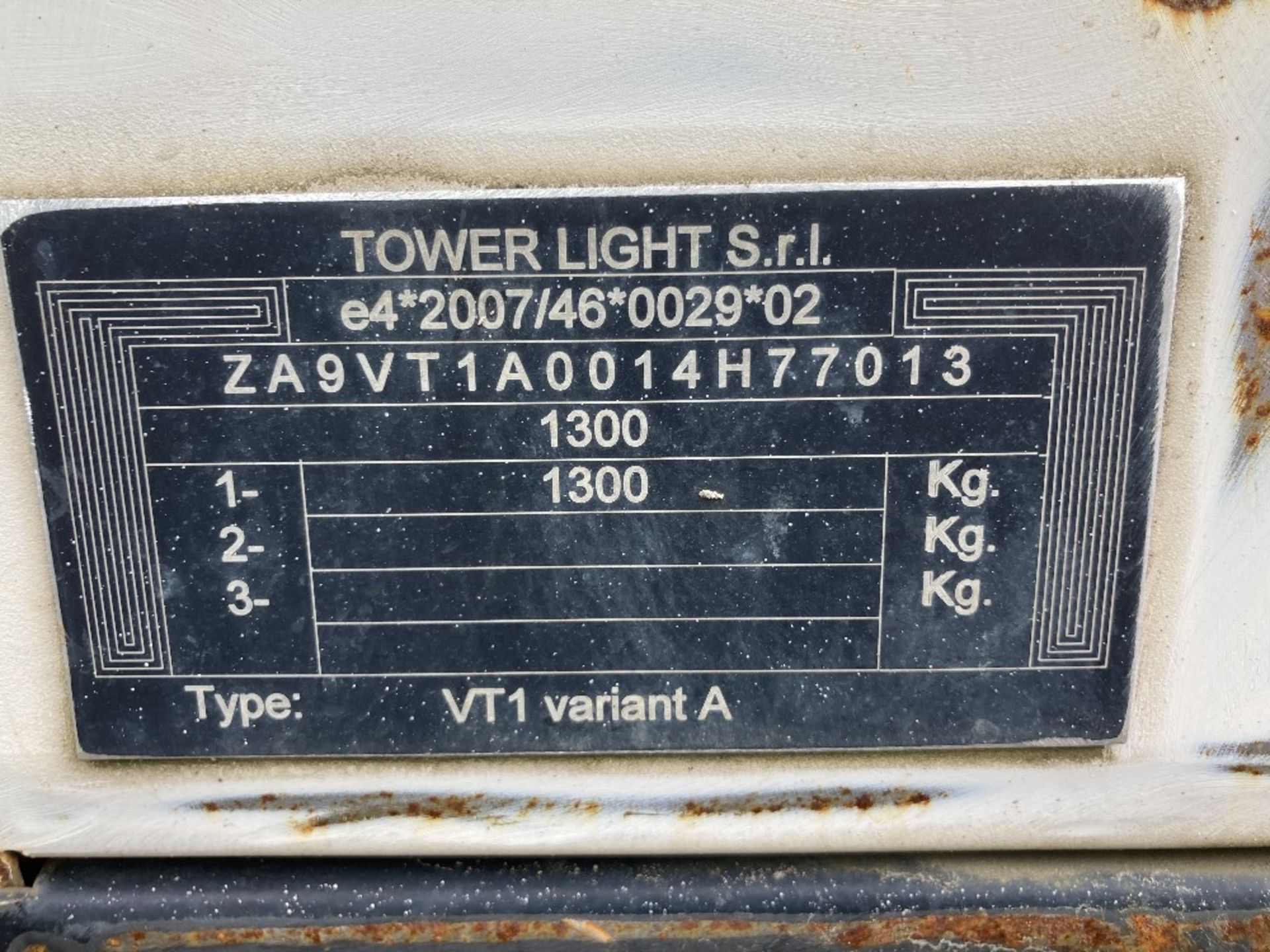 Towerlight Superlight VT1 diesel lighting tower - Image 11 of 13